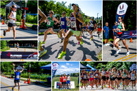 2024 USATF 1 Mile collage